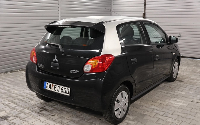 Mitsubishi Space Star cena 25400 przebieg: 103900, rok produkcji 2013 z Zawadzkie małe 121